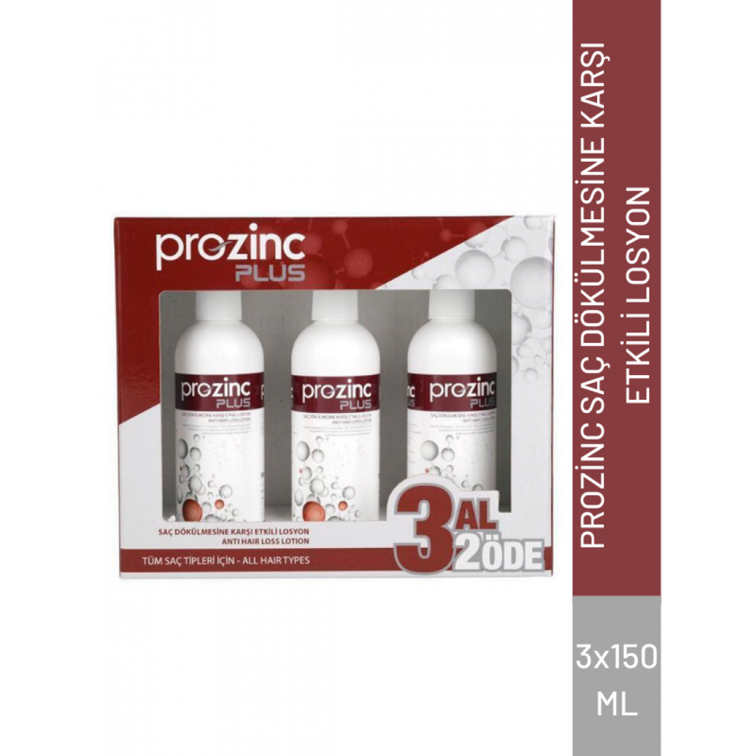 Prozinc Plus Losyon 3x150 ml - Kozmopol
